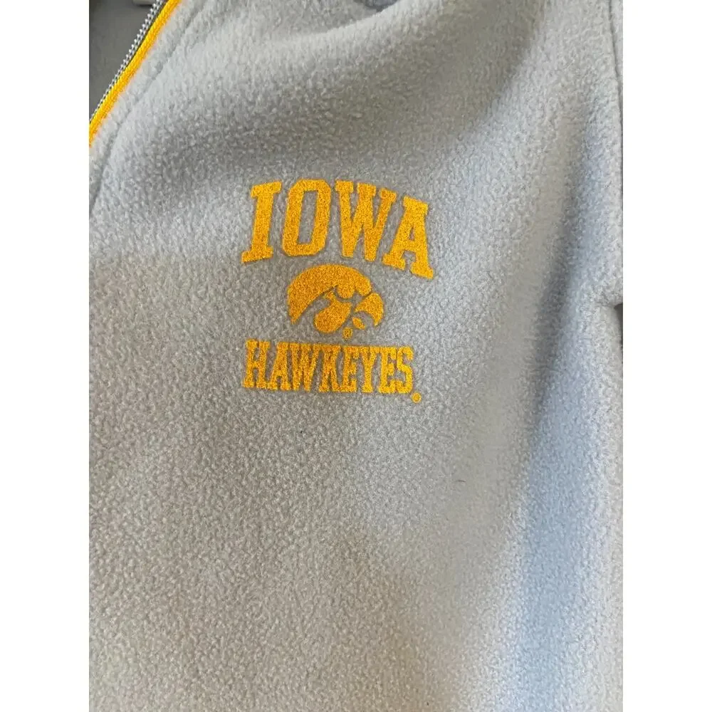Iowa Hawkeye bBaby Snowsuit Unisex 3M, Fleece, Mittens, Hooded, Full Zip